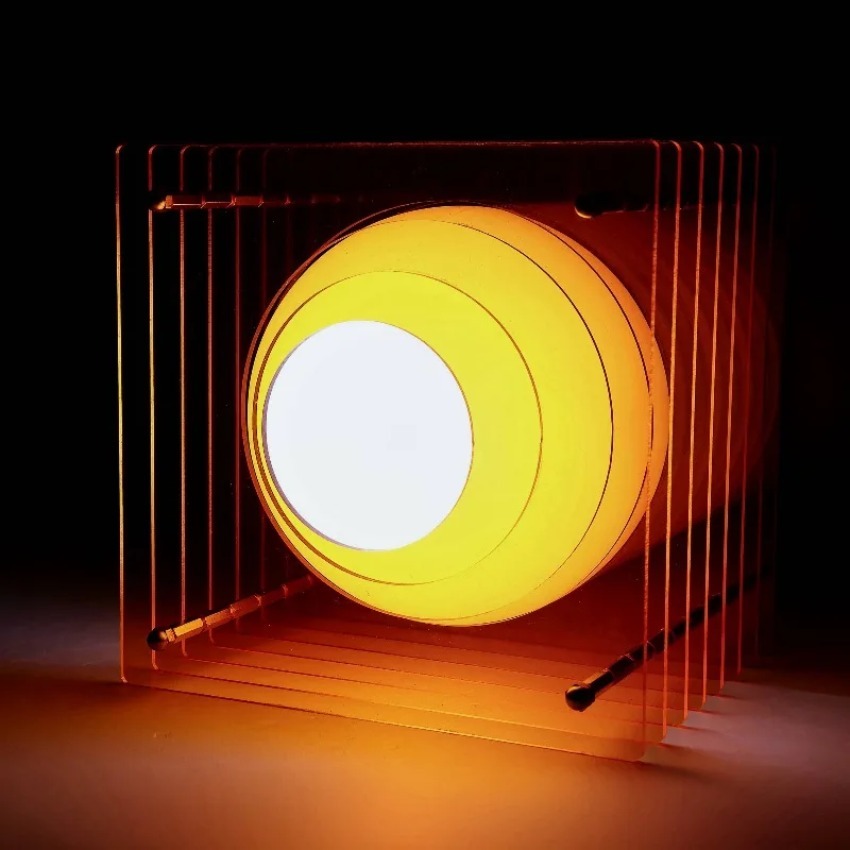 Home Lighting And Decor - DIY Akrylowa Lampa Księżycowa Tysiąc Warstw