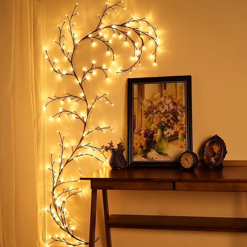 Wall Decor Lighting Tree - 144 LED Lampki Sznurkowe Gałązki Drzewa