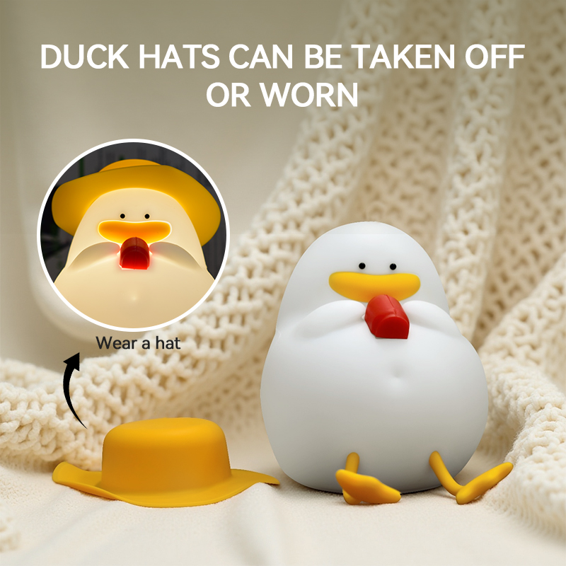Lighting Decor - Lampka Nocna Happy Duck, Dotykowa Lampka