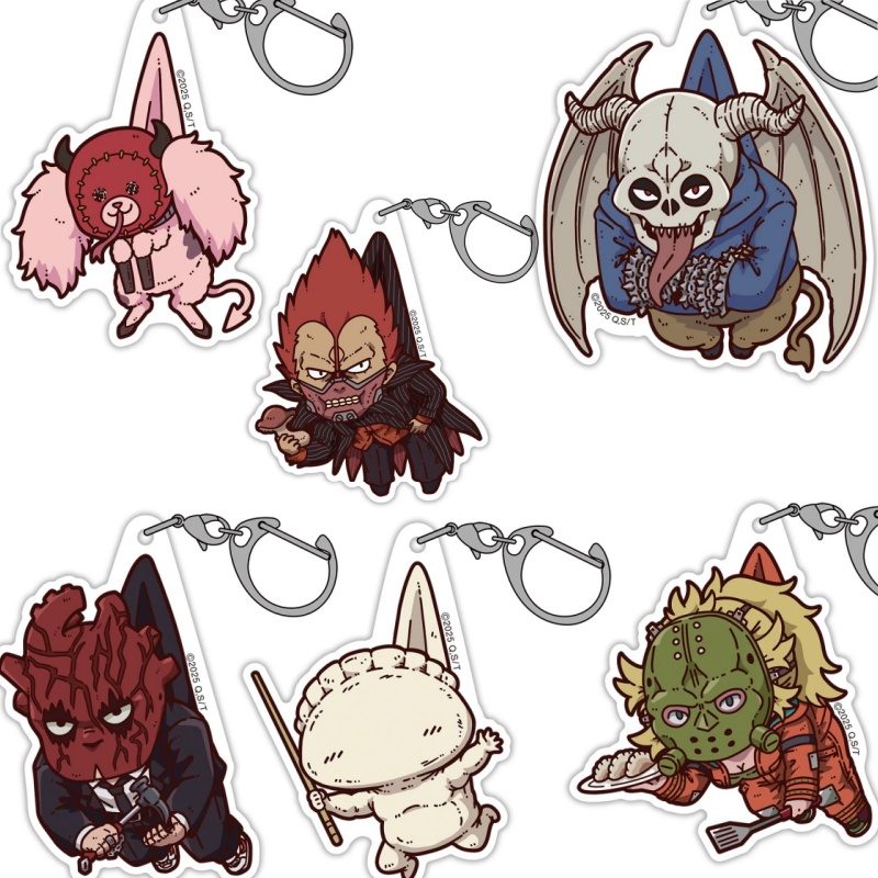 Decor Lighting Phone Number - Dorohedoro Anime Cosplay Akrylowy Brelok Figurka
