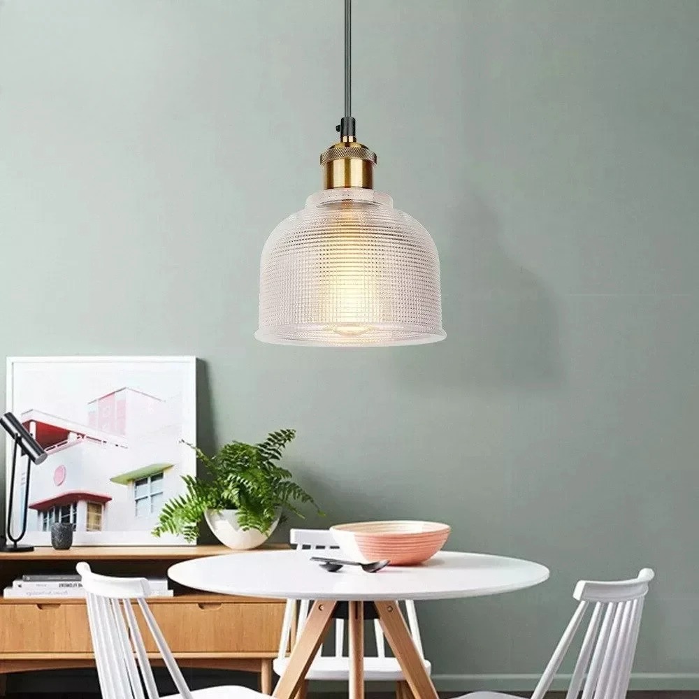 Lampy wiszące z vintage szkła, – Lighting Room Decor Items recenzja i cena