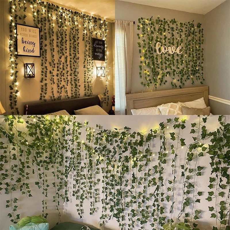 Zielony bluszcz 210cm LED Ligh – Wall Decor Lighting Tree recenzja i cena