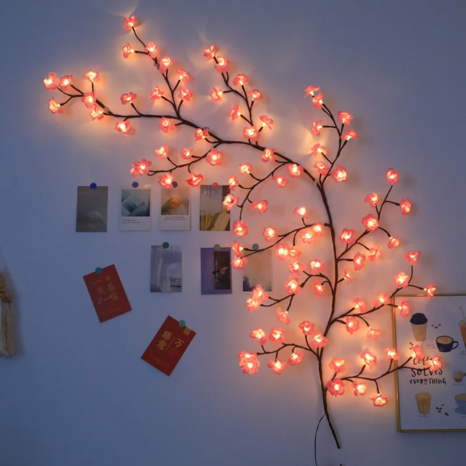 1.8M Drzewko LED z kwiatami wi – Wall Decor Lighting Tree recenzja i cena