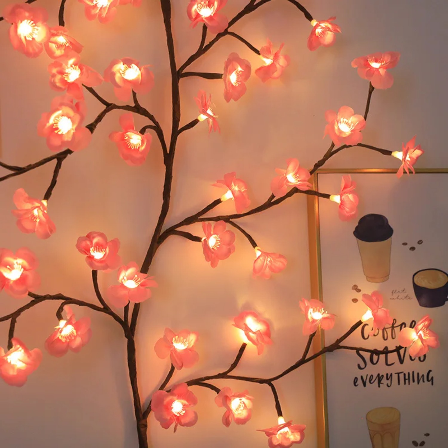 1.8M Drzewko LED z kwiatami wi – Wall Decor Lighting Tree recenzja i cena