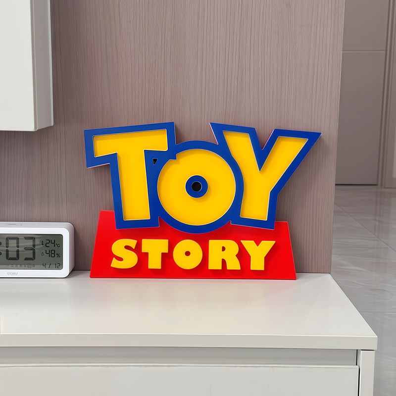 Znak z logo Toy Story 3D, post – Lighting Room Decor Items recenzja i cena