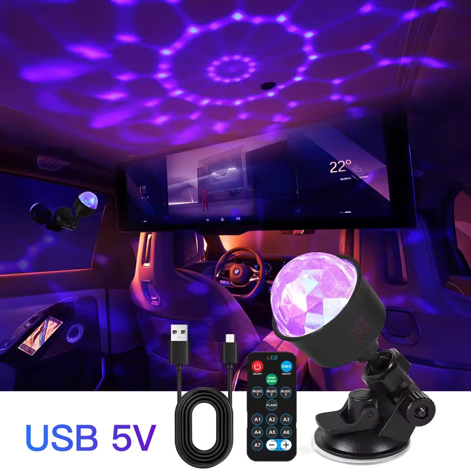Kula dyskotekowa LED aktywowan – Lighting Effect Home Decor recenzja i cena