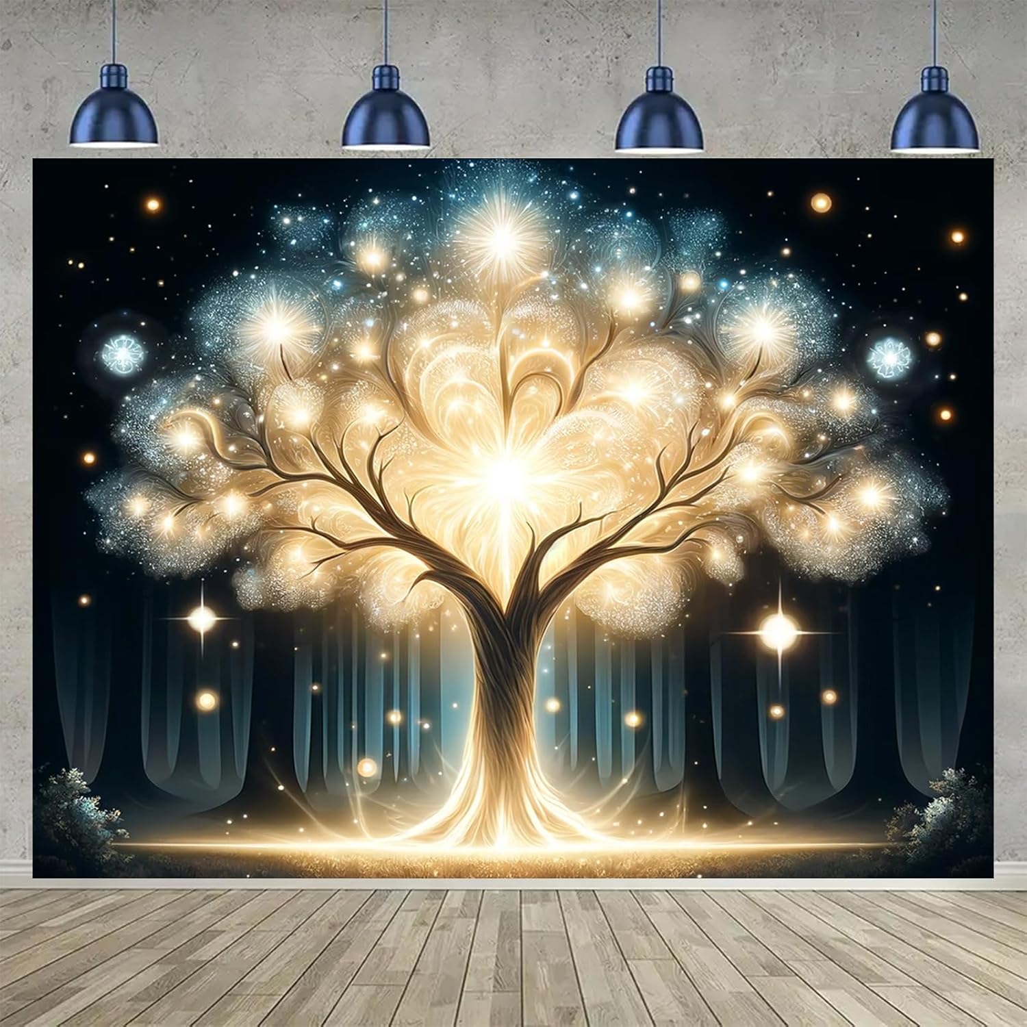 Świecąca Grafika Drzewo Duchów – Wall Decor Lighting Tree recenzja i cena