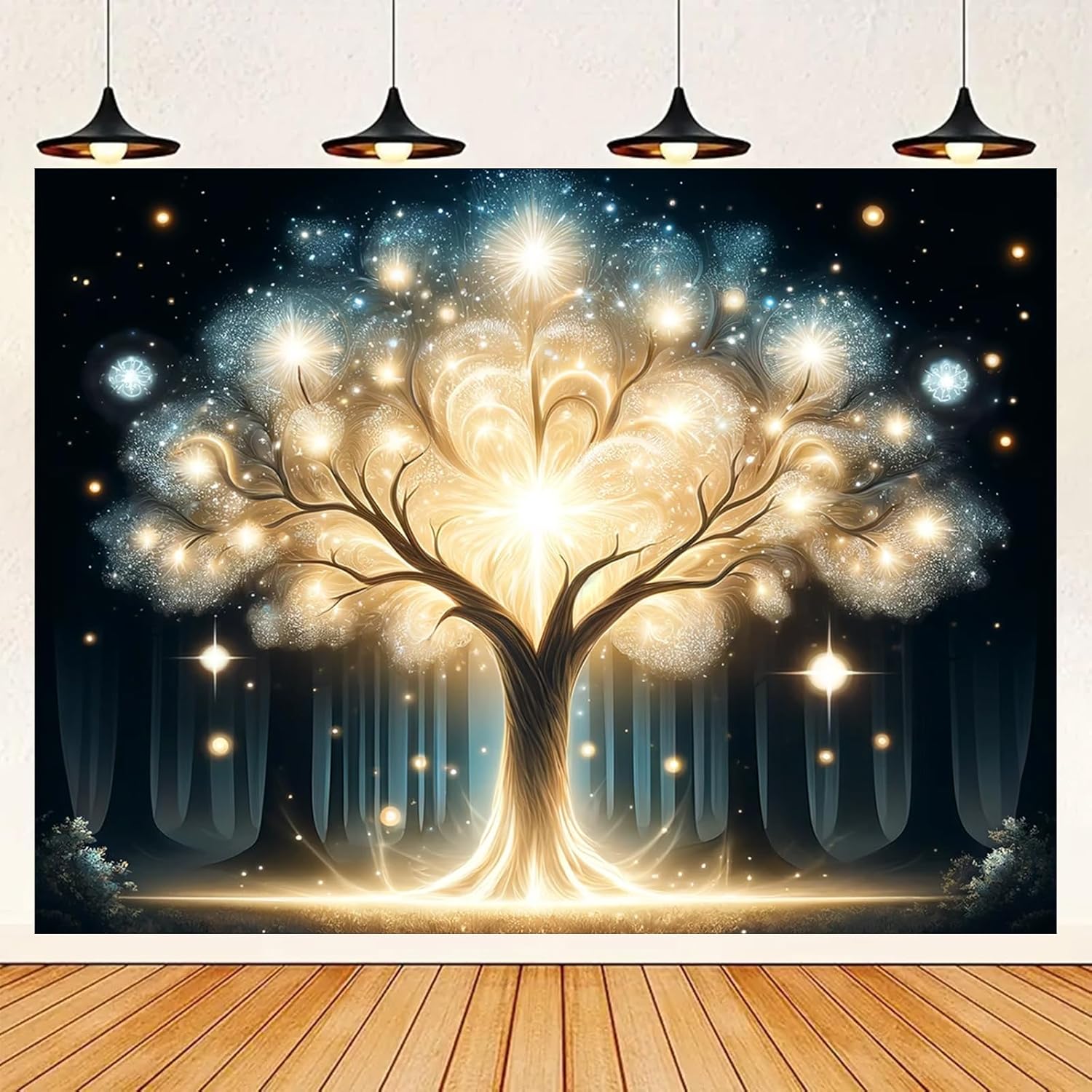 Świecąca Grafika Drzewo Duchów – Wall Decor Lighting Tree recenzja i cena