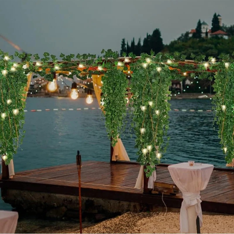 Zielony bluszcz 210cm LED Ligh – Wall Decor Lighting Tree recenzja i cena