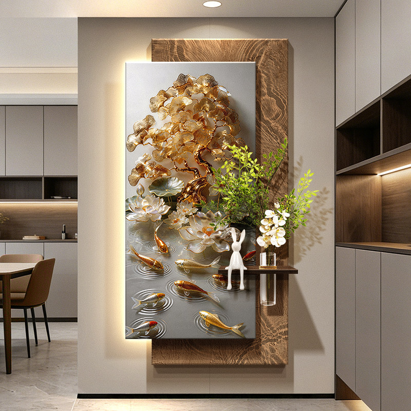 Obraz z dziewięcioma rybami, s – Wall Decor Lighting Tree recenzja i cena