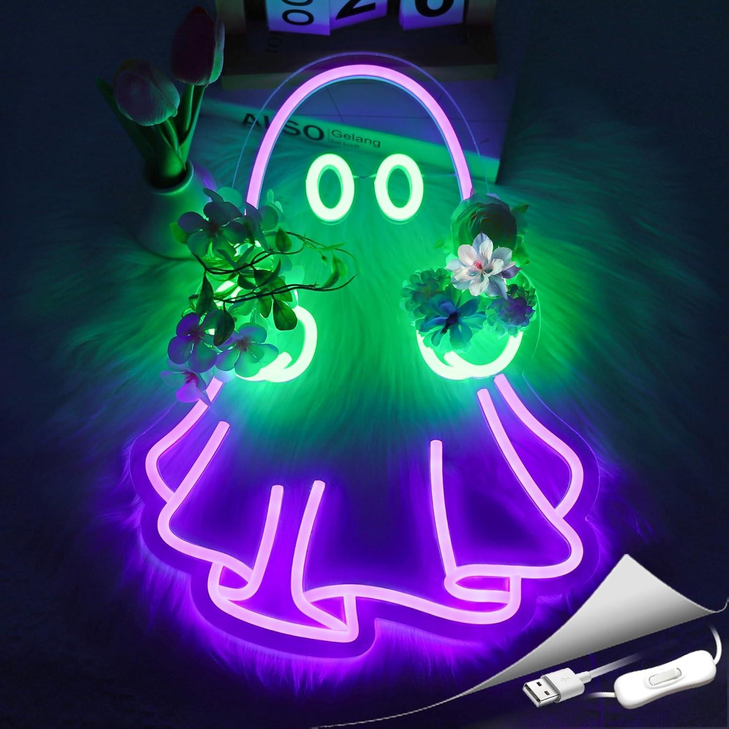 Neonowy znak duch, zasilany pr – Home Lighting And Decor recenzja i cena