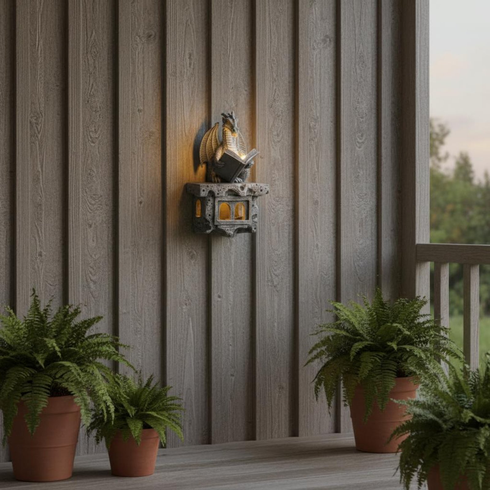 Solarna Lampa Ścienna Wyvern A – Lighting Decoration On Wall recenzja i cena