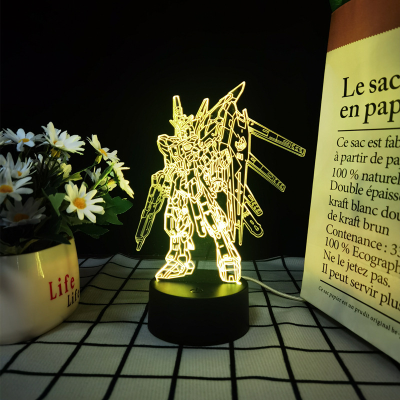 Akrylowa lampka nocna LED 3D z – Lighting Room Decor Items recenzja i cena