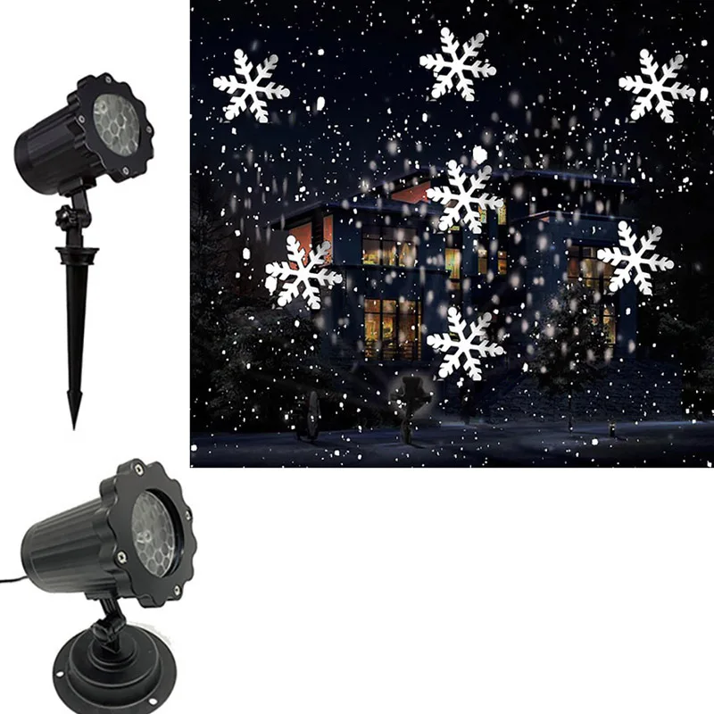 Projektor laserowy śnieżynki n – Lighting Effect Home Decor recenzja i cena