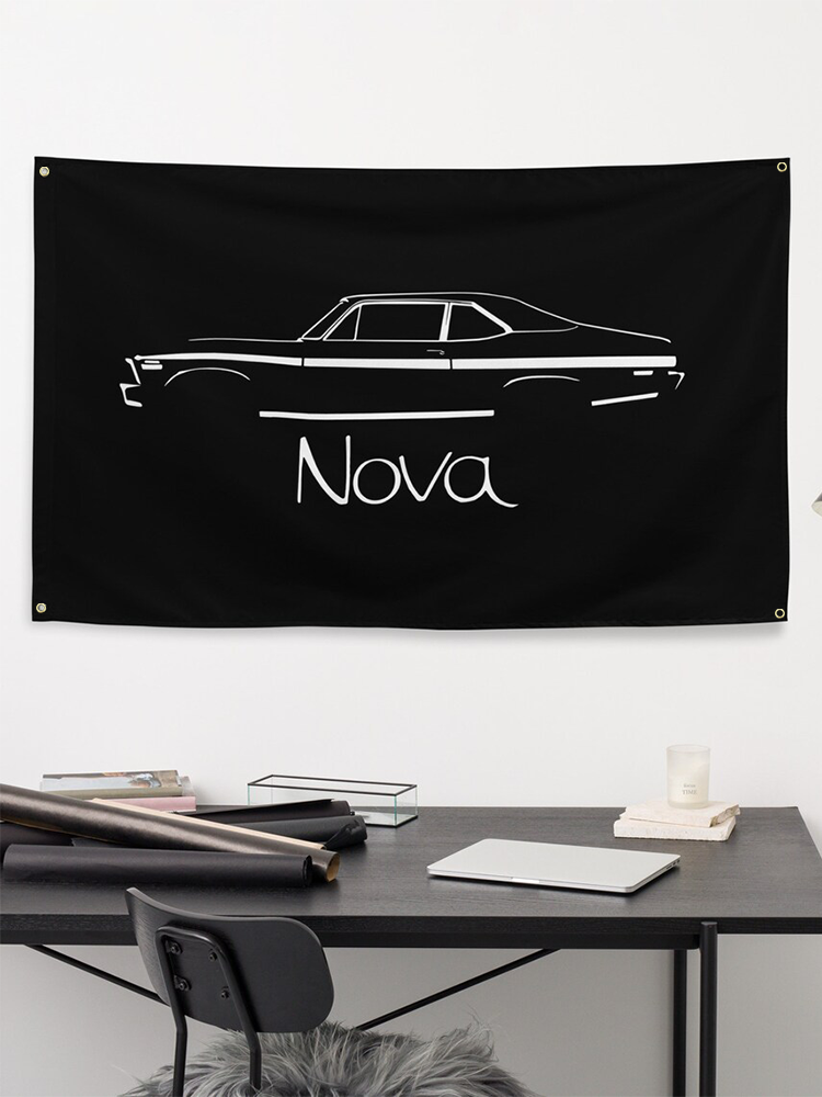 1972 Nova Black Silhouette Ame – Nova Decor & Lighting Vase Glass Brun 26Cm recenzja i cena