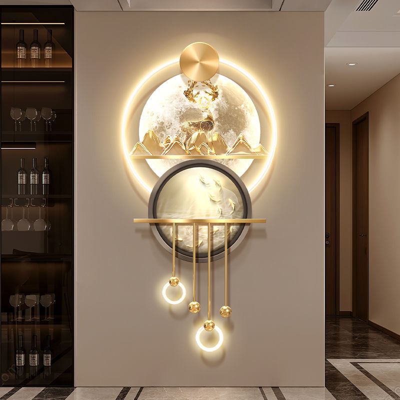 nq- Lekki luksusowy obraz deko – Wall Decor Lighting Tree recenzja i cena