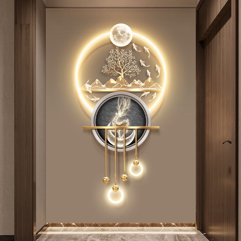 nq- Lekki luksusowy obraz deko – Wall Decor Lighting Tree recenzja i cena