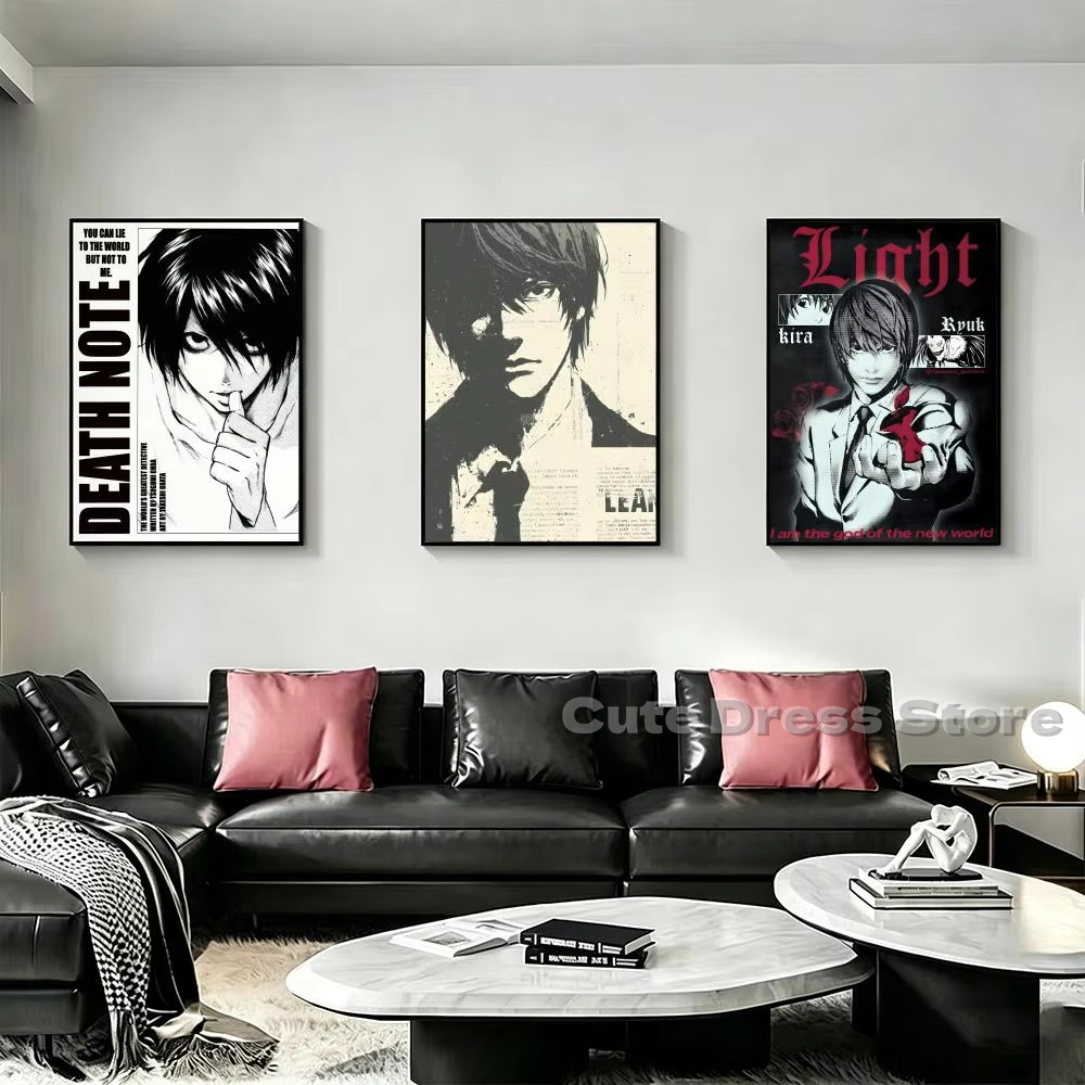 Death Note Obraz na Płótnie Be – Lighting Room Decor Items recenzja i cena