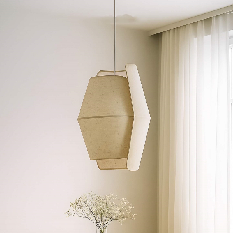Lampa wisząca Japandi E27, mat – Lighting Room Decor Items recenzja i cena